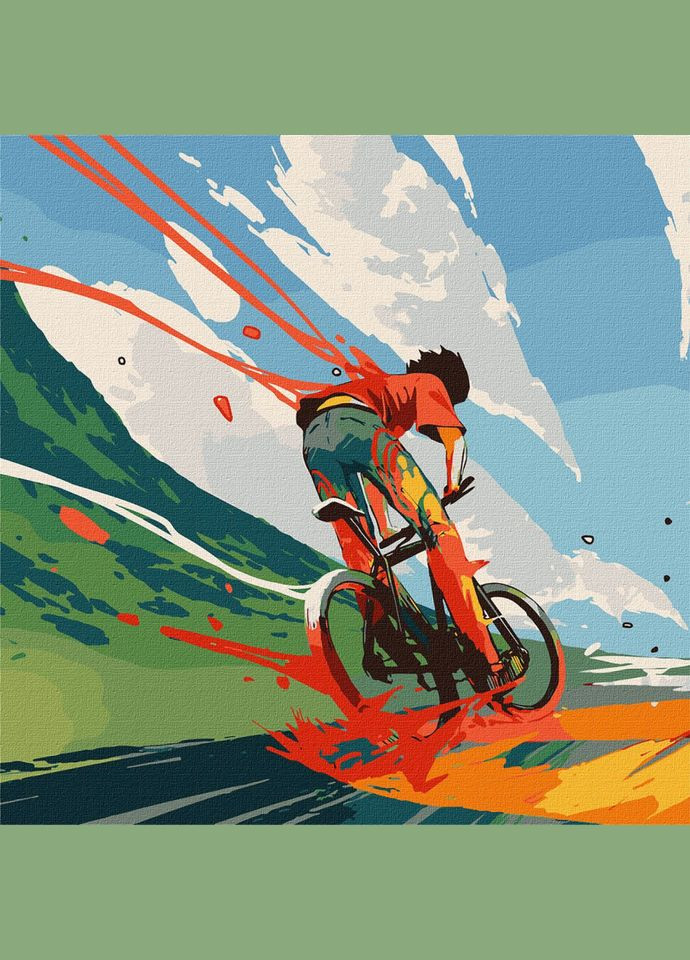 Картина по номерам "Навстречу ветру" KHO5035, IDEYKA (367971411)