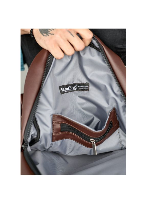 Мужской рюкзак Zard LST шоколад Sambag (329996508)