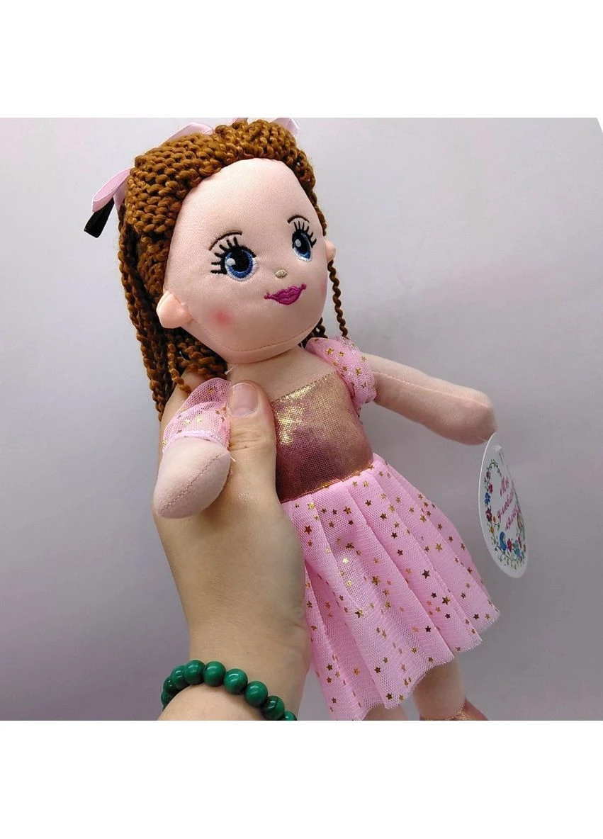 Кукла "Девочка" в пакете 35см (Розовая) MIC (393334759)