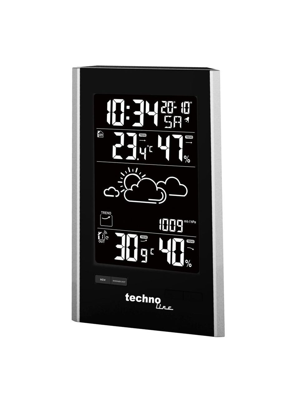 Метеостанція WS9060 Black/Silver (WS9060) Technoline (363045007)