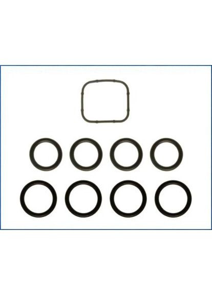 Комплект прокладок гумових КОЛЛ. IN (SET) FORD/PSA DV6TED4 (4+4+1) 77015200 Ajusa (366870040)