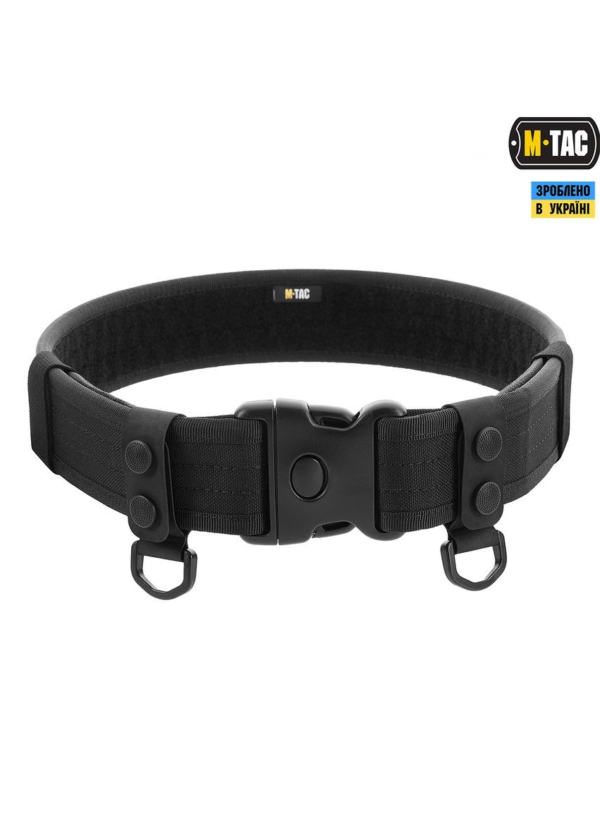 Крепление с D-кольцом на тактический ремень (2 шт) Black M-TAC (358498560)