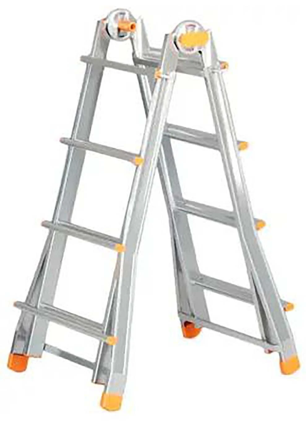 Драбина телескопічна Pratic 4+5 Steel Сірий Colombo (367588586)