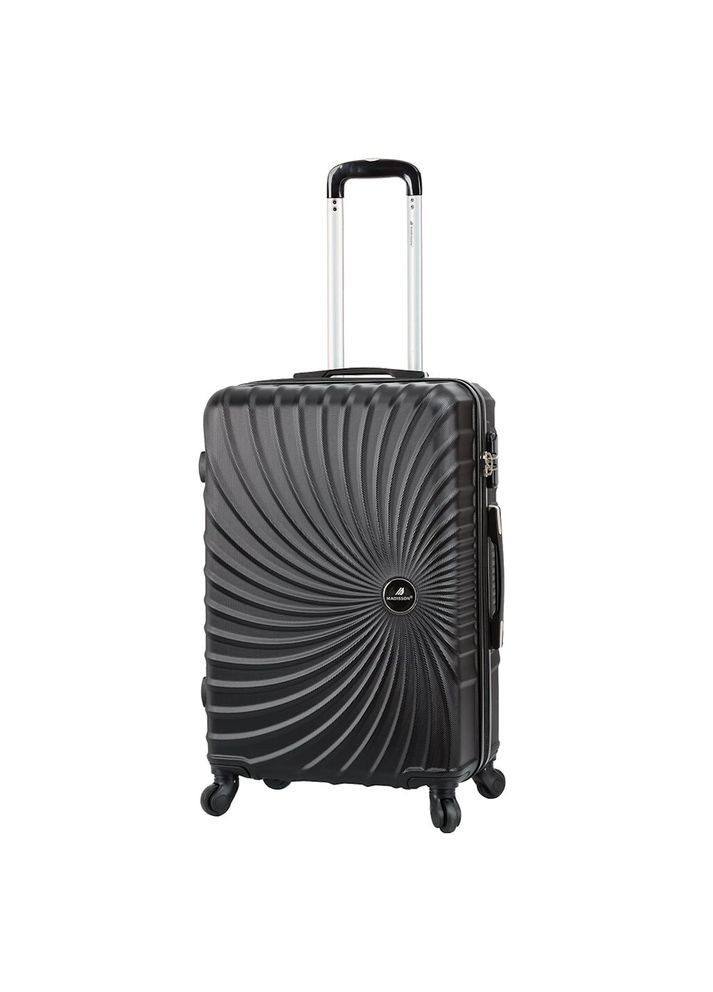 Валіза 44603 середня 65л чорна (44603-M-Black) MADISSON (355803877)
