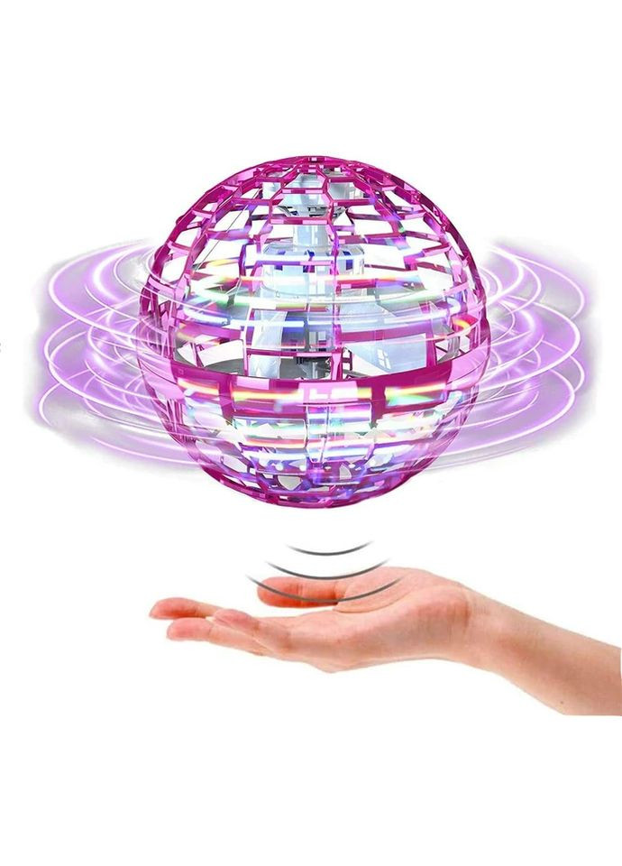 Літаючий шар для дітей, що світиться Flying Spinner RGB (1756375718) FlyNova (326033117)
