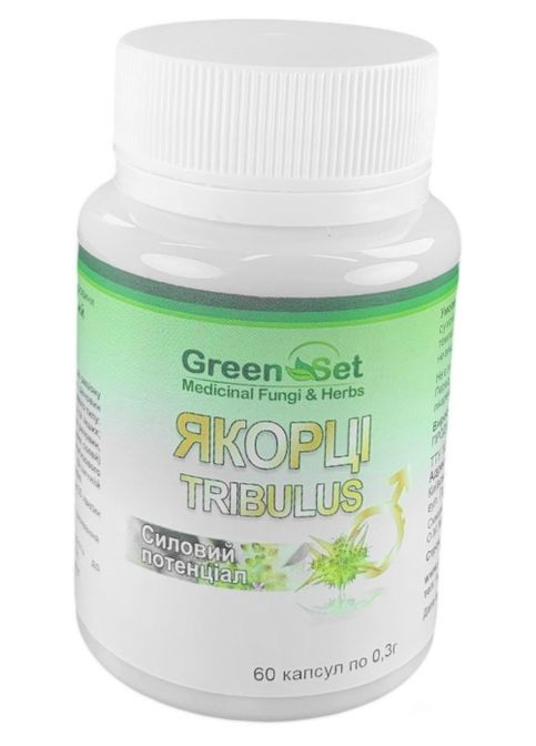 Якорцы - Tríbulus - Силовой потенциал 60 капсул GreenSet (322743533)