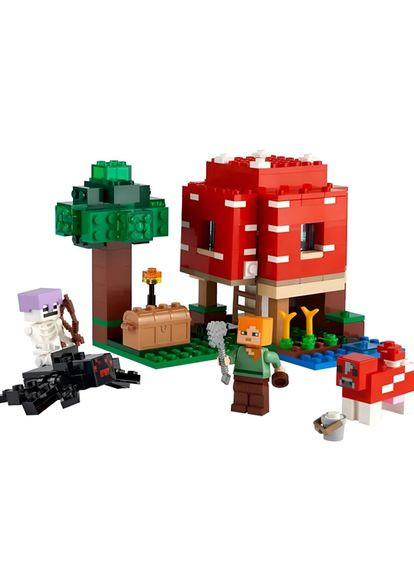Конструктор Minecraft: Грибной дом. (60155) 292 детали Bela (289752568)
