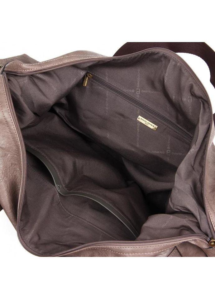 Дорожная сумка одно отделение 51 х 35 х 20 см CM0798-3 светло-коричневая David Jones (373036102)