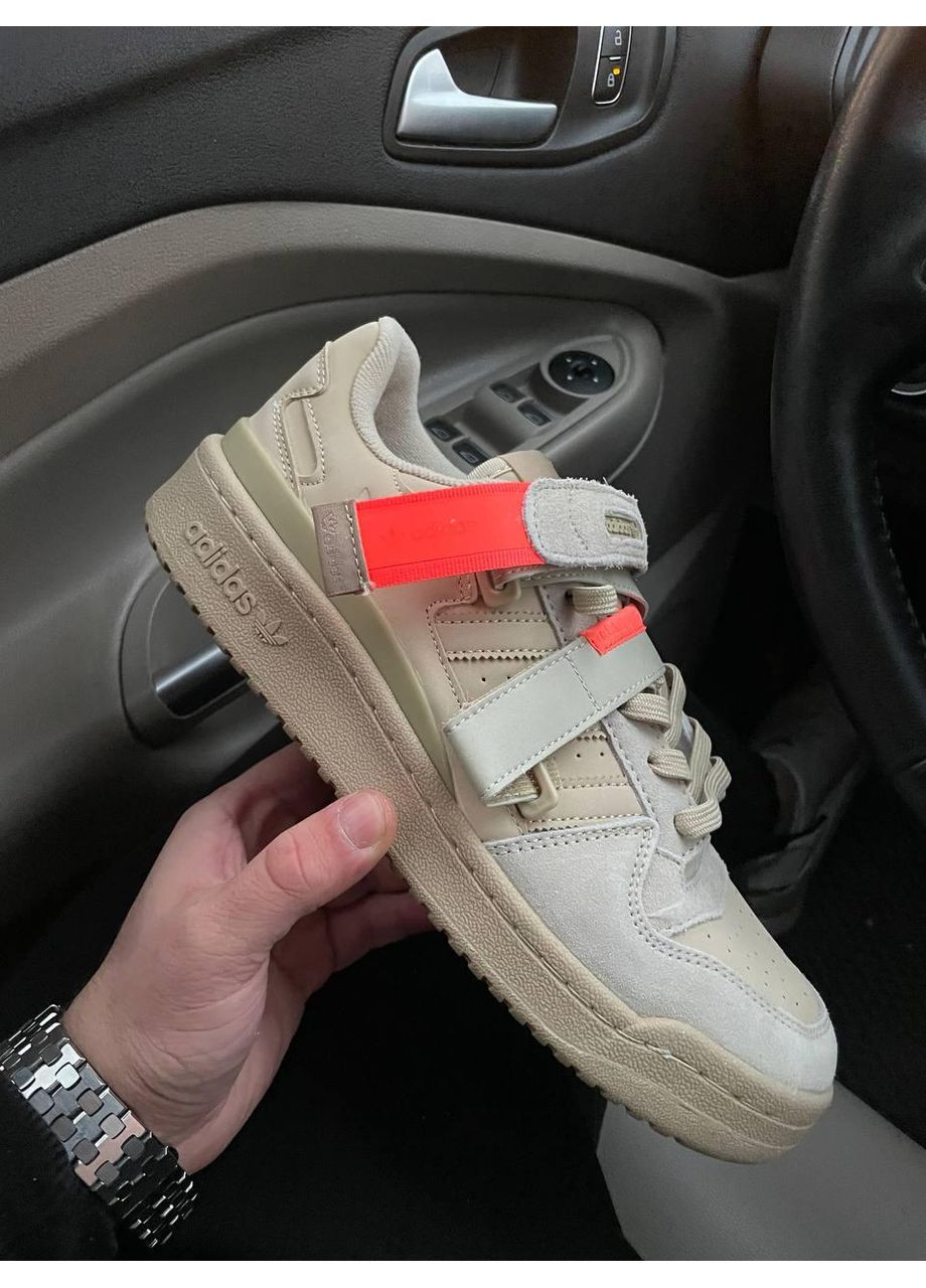 КРОСІВКИ ЖІНОЧІ ADIDAS FORUM LOW BEIGE V2 АДІДАС ФОРУМ No Brand бежеві демісезони (368884798)