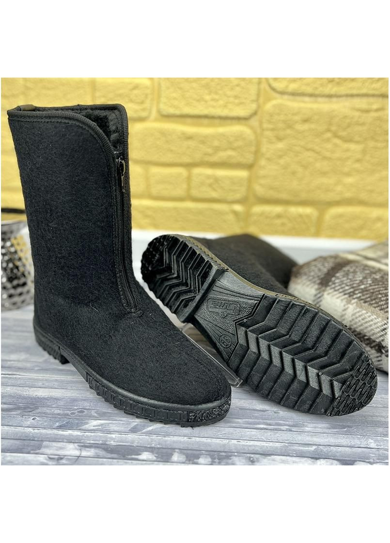 Жіночі бурки високі Е-005005-3 Чорні Litma (259967383)