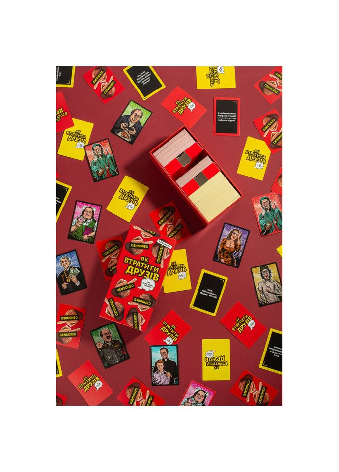 Карткова гра "Як втратити друзів" FGS66, 343 картки Fun Games (307471120)