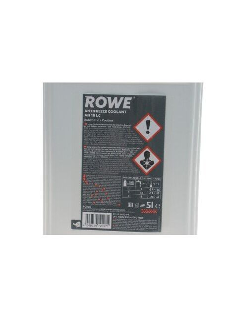 Антифриз HIGHTEC ANTIFREEZE COOLANT AN 18 LC (5 L) ROWE 21133-0050-99 No Brand (360744100)