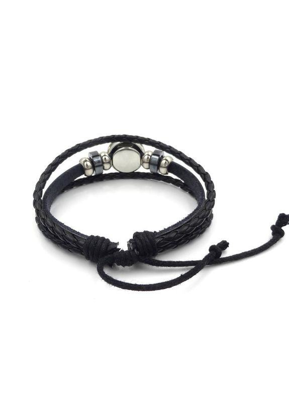 Кожаный браслет ручной работы Вечный Мангекё Шаринган No Brand (306557233)