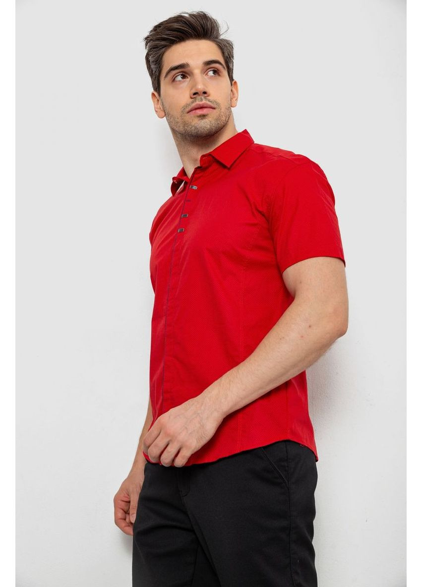 Сорочка чоловіча з принтом, колір червоний, 214R7026 Ager (359398265)