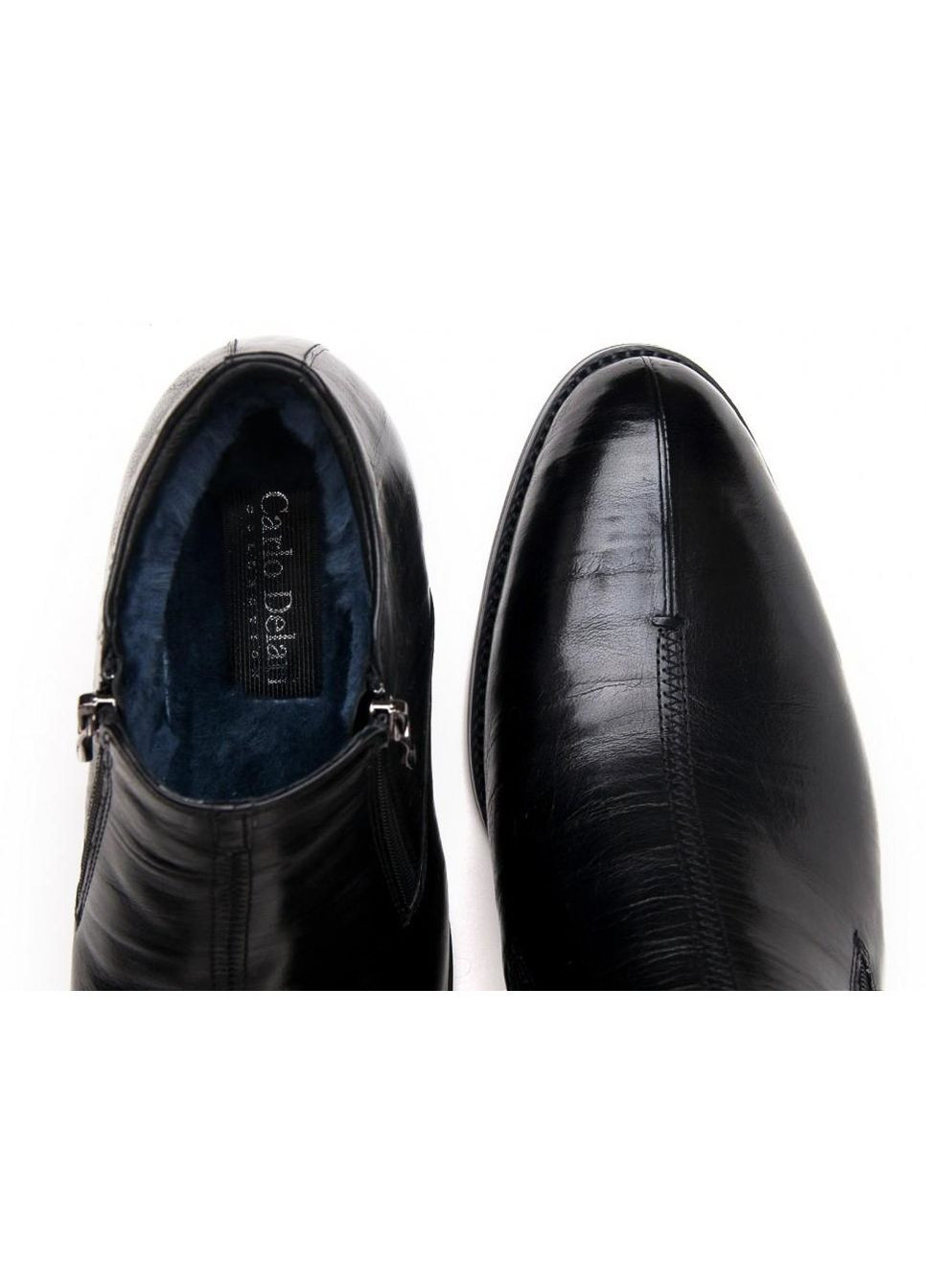 Черные зимние ботинки 7134265 38 цвет черный Carlo Delari