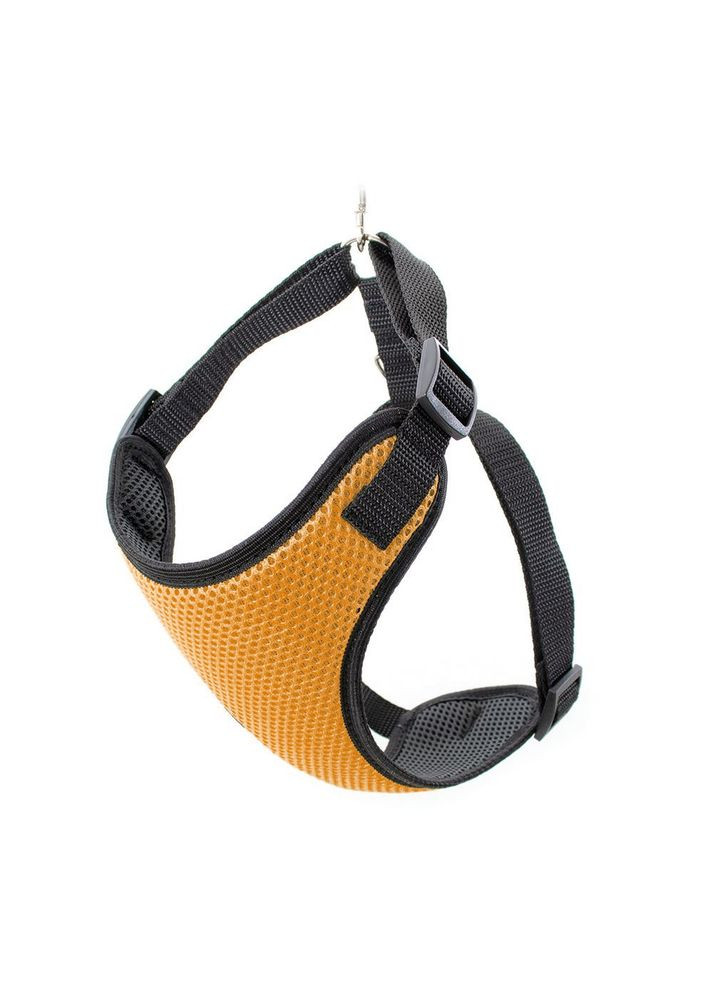 Шлея для собак Спорт №0, нагрудник сітка помаранчева Лорі (367725904)