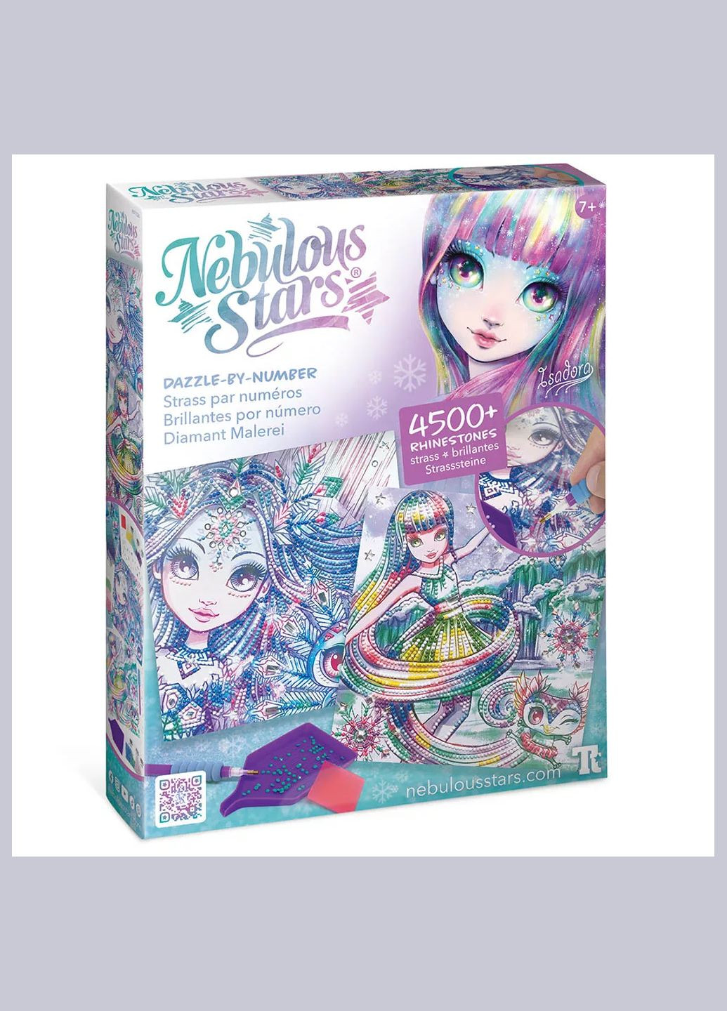 Набір для творчості з алмазною мозаїкою Морозне сяйво (11126) Nebulous Stars (331163946)