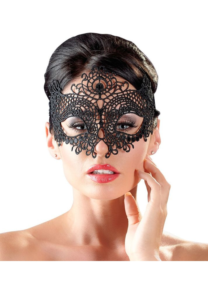 Маска на очі - 2480298 Cottelli Collection Mask Black Orion (322183663)