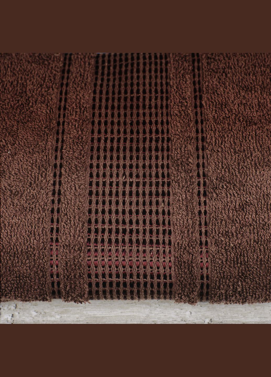 Полотенце махровое 70х140 ROYAL шоколад Aisha коричневый