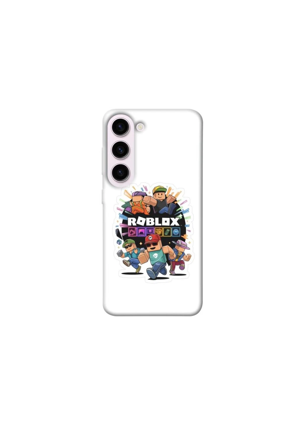 Чехол на Samsung Galaxy S23+ Roblox logo ver.3 Frontalka (356094728)