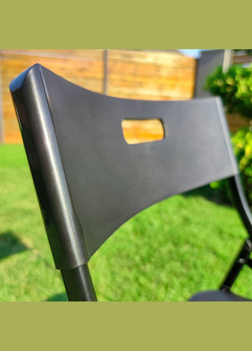 Складной стул 46*42,5*86см чёрный SW-00001611 Sticker Wall (306729429)