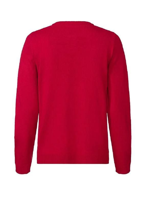 Красный зимний женский новогодний свитер Esmara