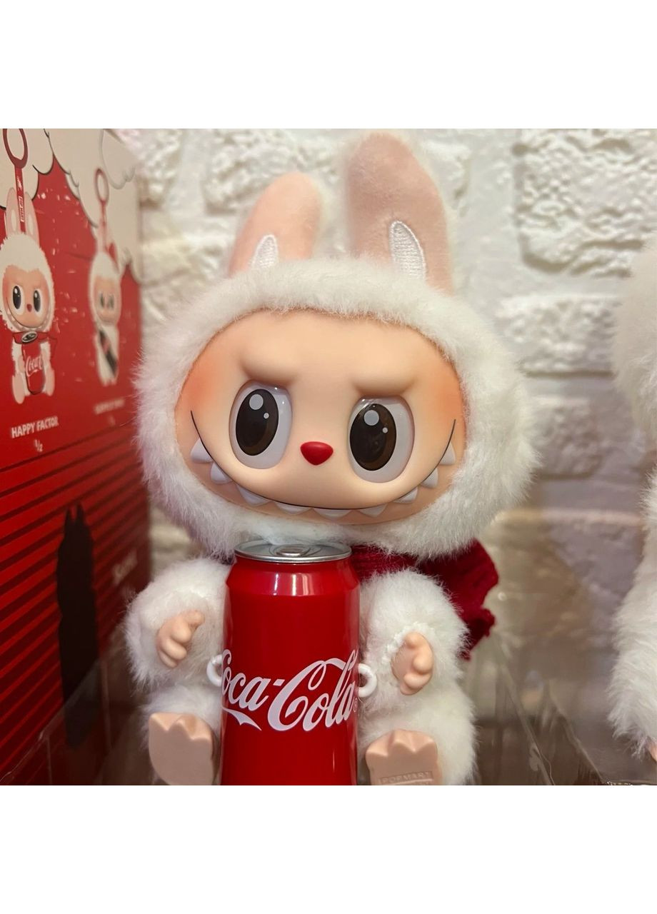 Дитяча іграшка брелок Лабубу Кока Кола Біла No Brand (370368831)