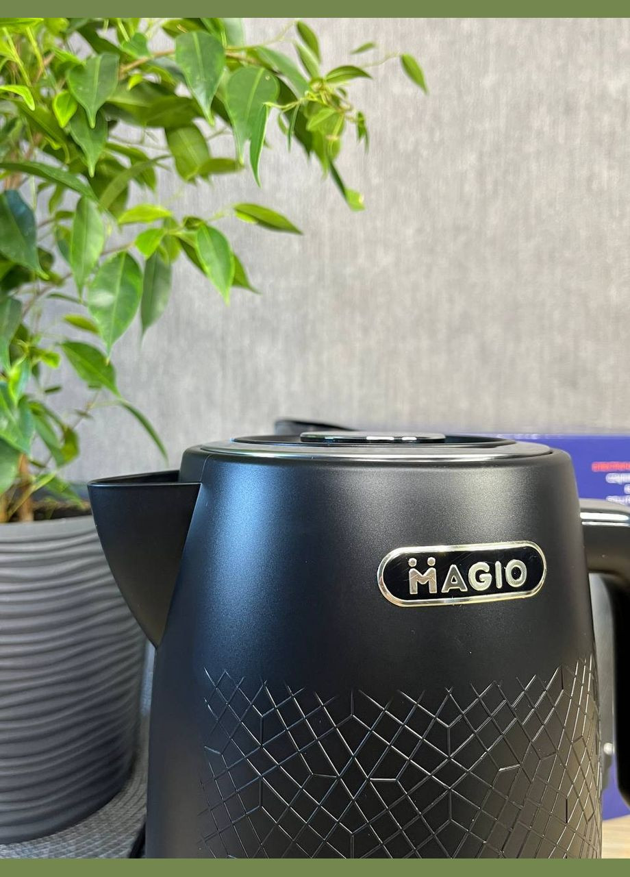 Електрочайник MG-493 чорного кольору Magio (330828957)