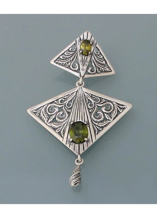 Серьги из серебра 925 пробы с цирконием 2786 ХАРТОВ (397872703)