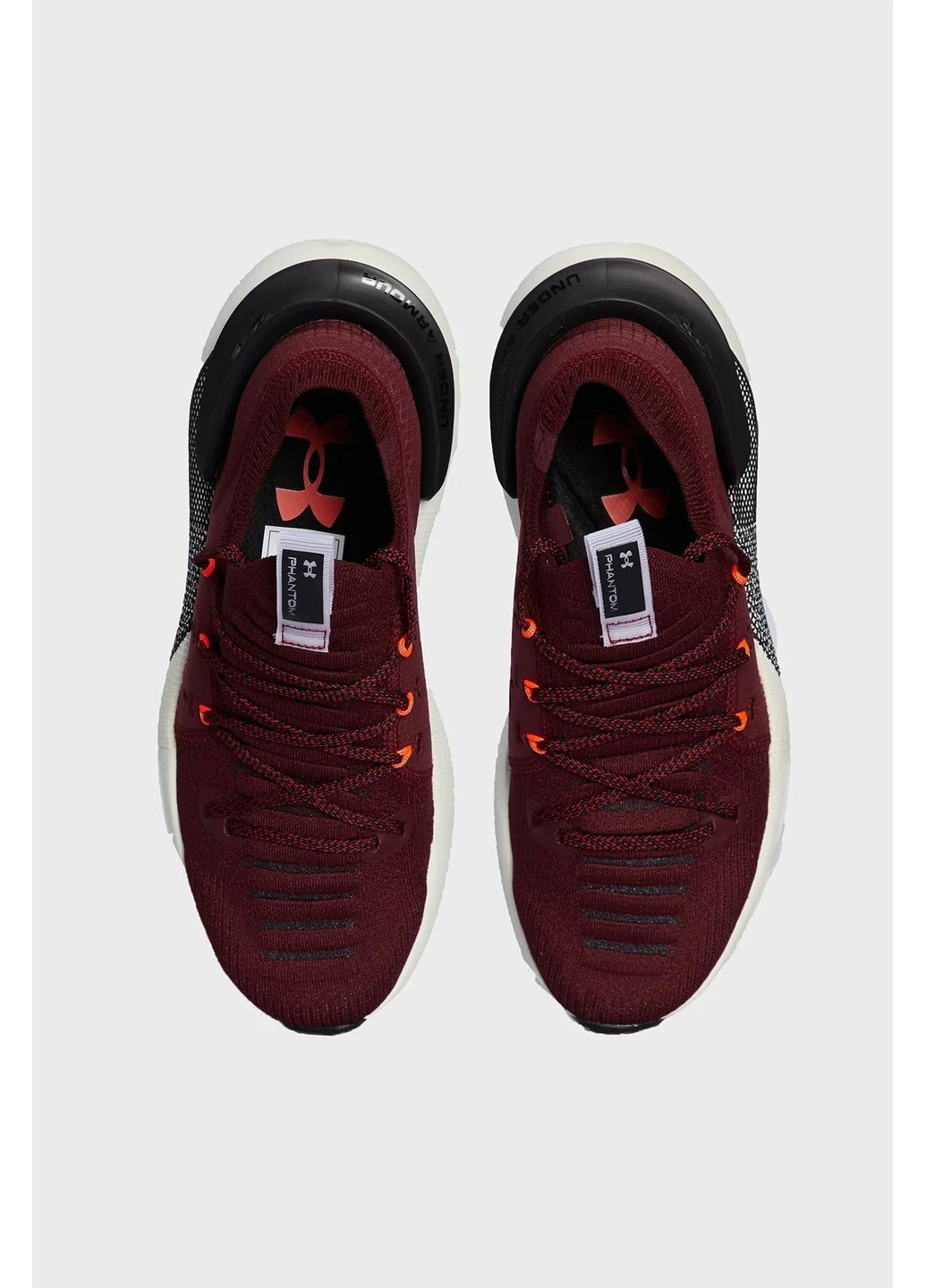 Бордові кросівки hovr phantom bordo 3025516-603 демісезон Under Armour