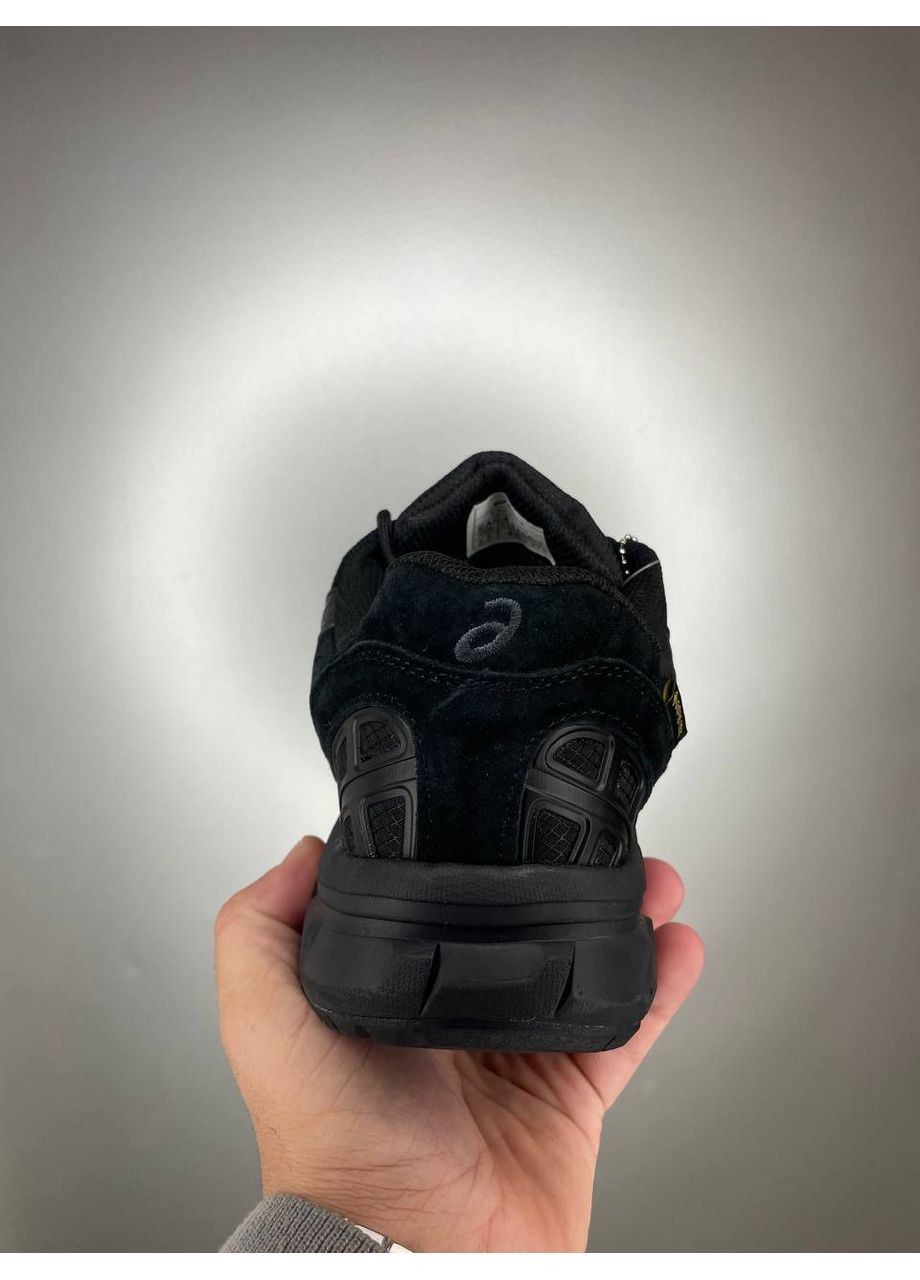 Чорні Осінні кросівки чоловічі asics gel black gore tex асікс гель No Brand