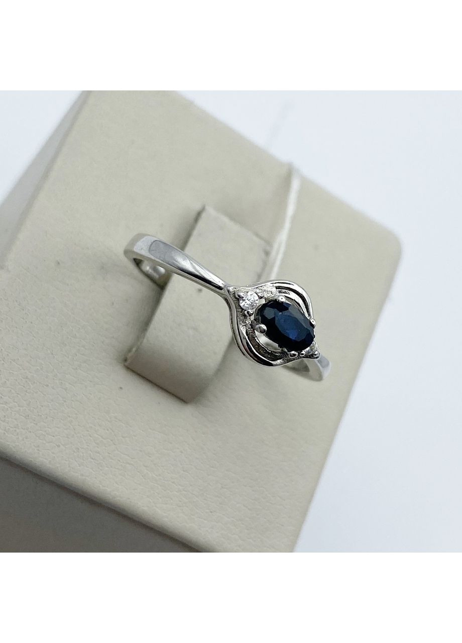 Кольцо серебряное с сапфиром 19 1,94 г No Brand (370142474)