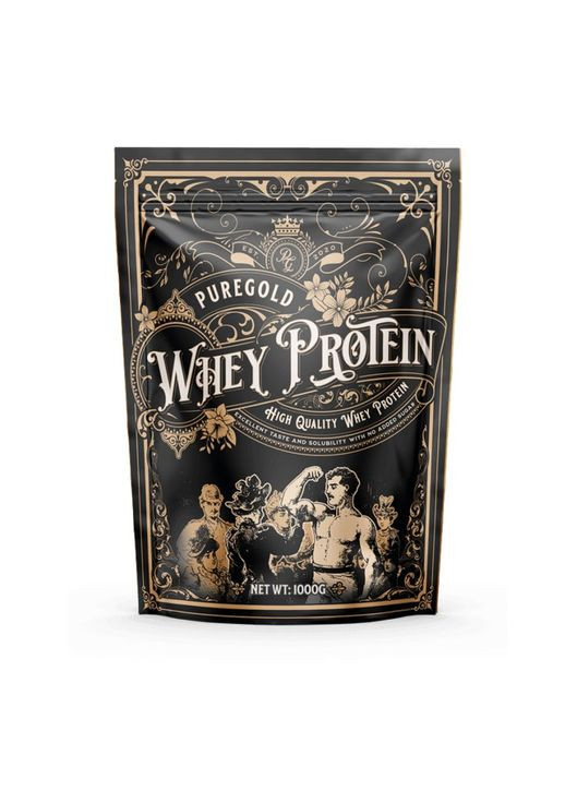 Протеин Whey Protein, 1 кг - Ванильный крем Pure Gold Protein (333993837)