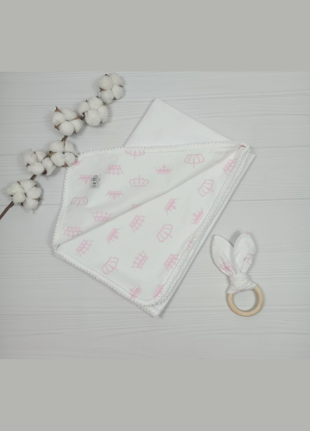 Набір плед+Гризунець Корони No Brand (316318311)