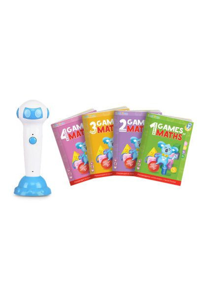 Интерактивная игрушка Набор интерактивных книг "Игры математики" 1-4 сезон (SKB1234GM) Smart Koala Набір інтерактивних книг &quot;Ігри математики&quot; 1-4 сез (366105933)