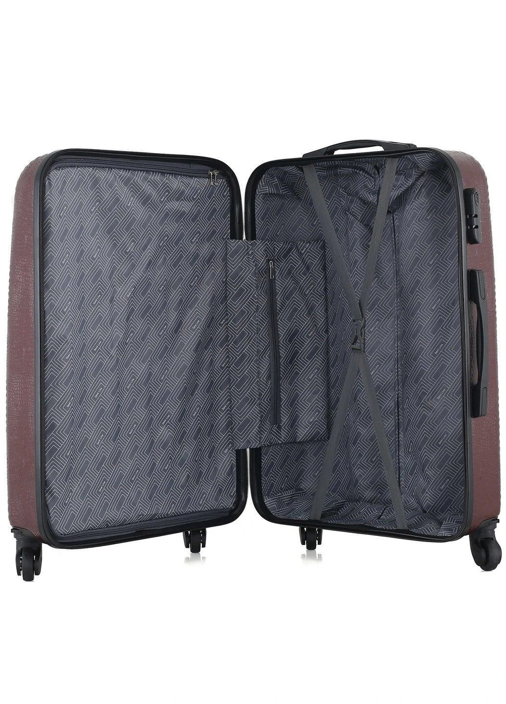 Чемодан 24" (M) Burgundy (T5581-4) Semi Line (393641850)