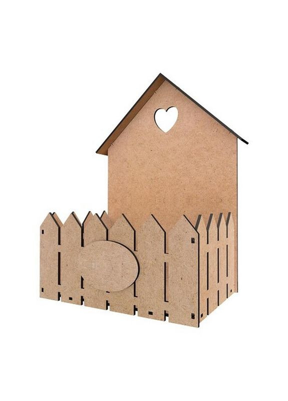 Заготовка для декорування "Будиночок" FDPO-402 для фруктів, солодощів, квітів No Brand (362569278)