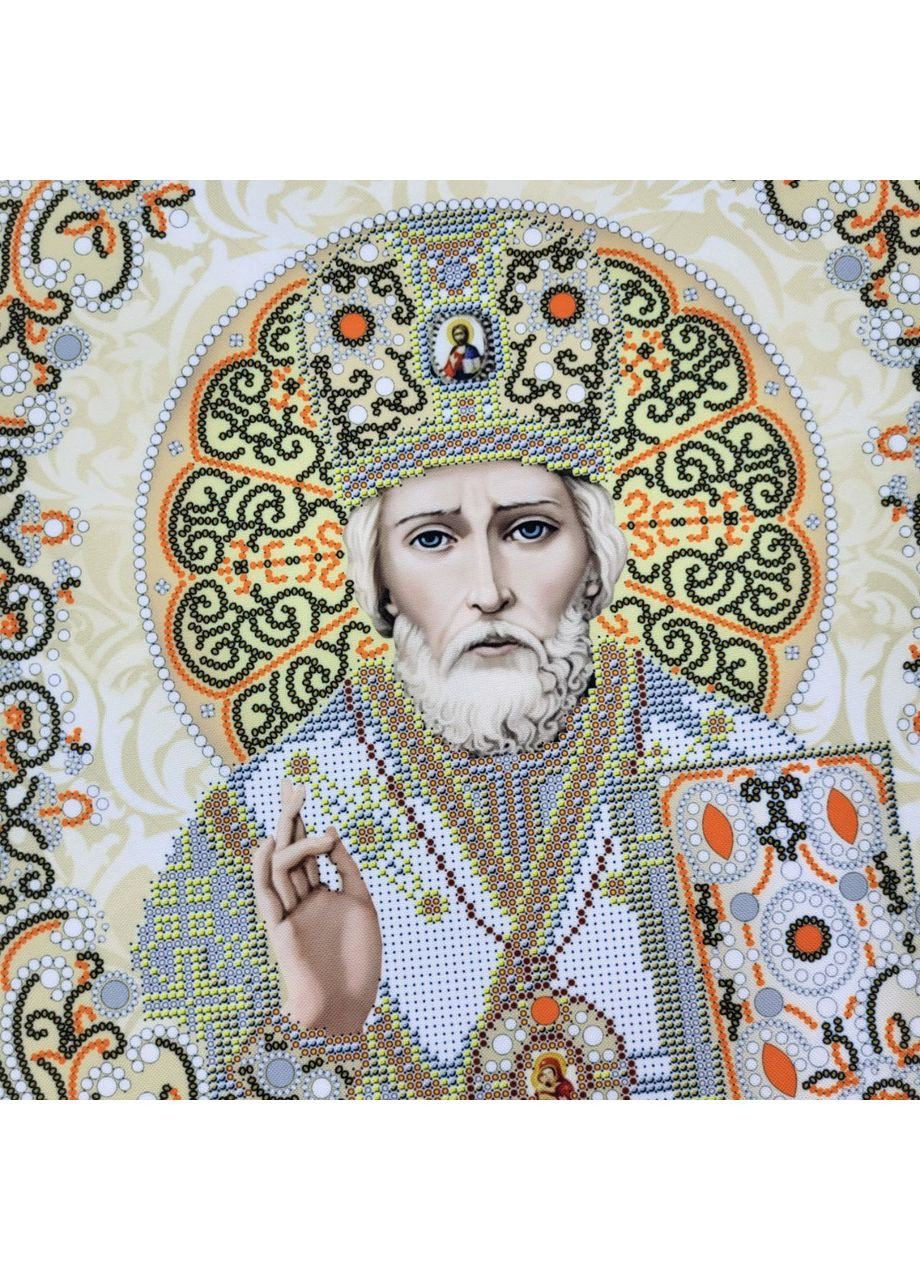 НАБІР ARHIBIS ЖС-3006 Святий Миколай у перлах, набір для вишивання бісером ікони БЛАГОВЕСТ (369666234)