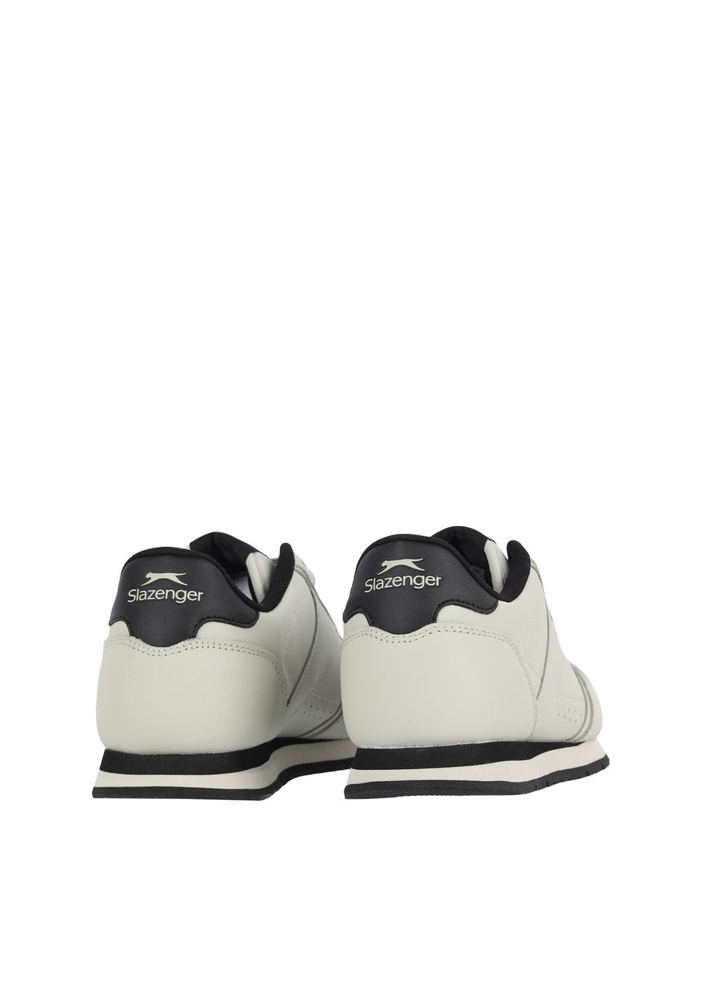 Бежевые кроссовки classic men trainers chalk/black 13(48.5) Slazenger