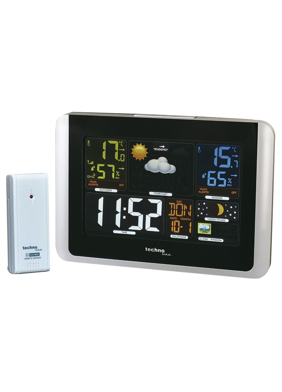 Метеостанция WS6442 Black (WS6442) Technoline (363044508)