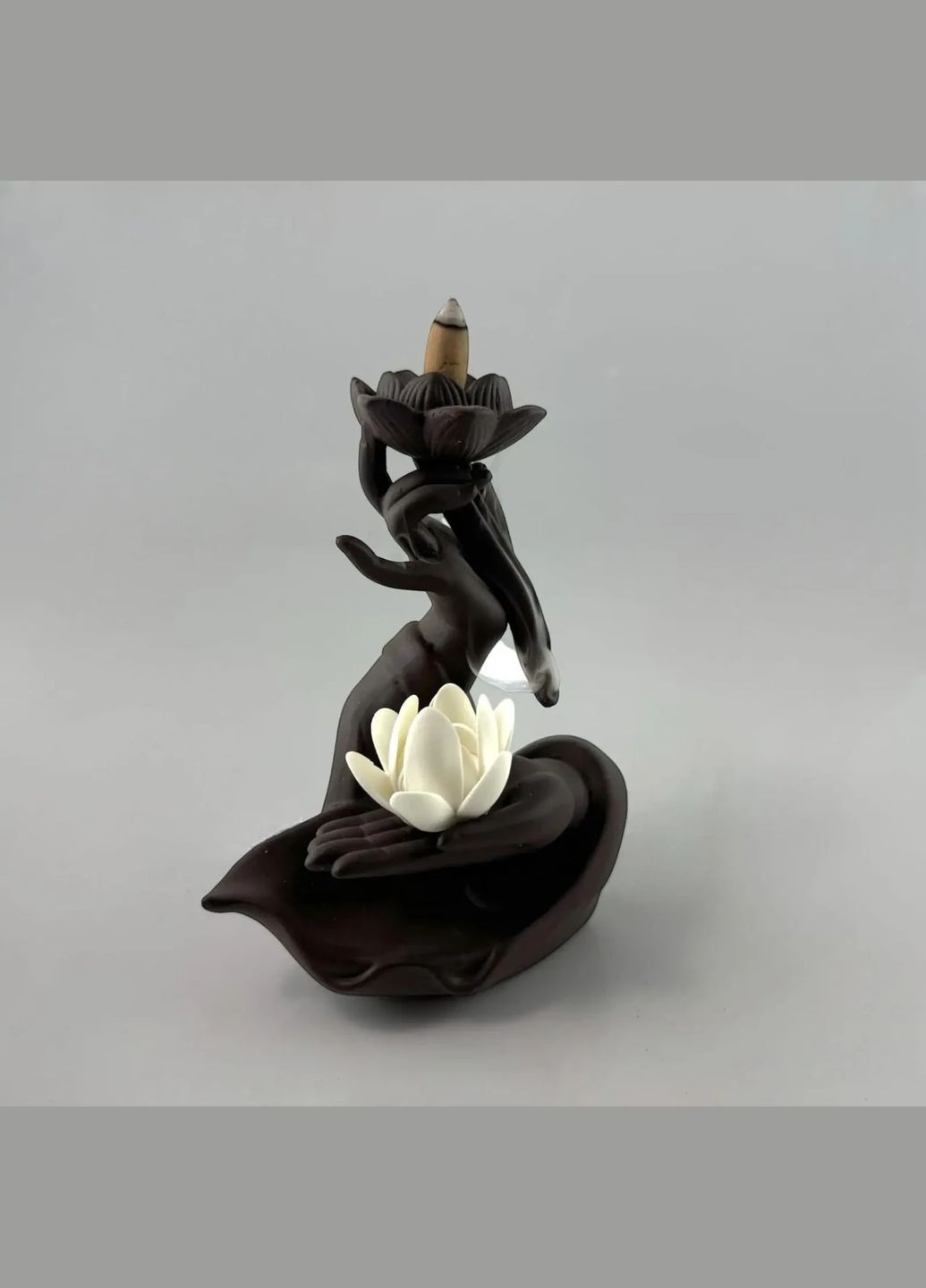 Підставка для пахощів Back Flow "Лотос Занурення" (17х13, 7х8, 2 см) No Brand (316718730)