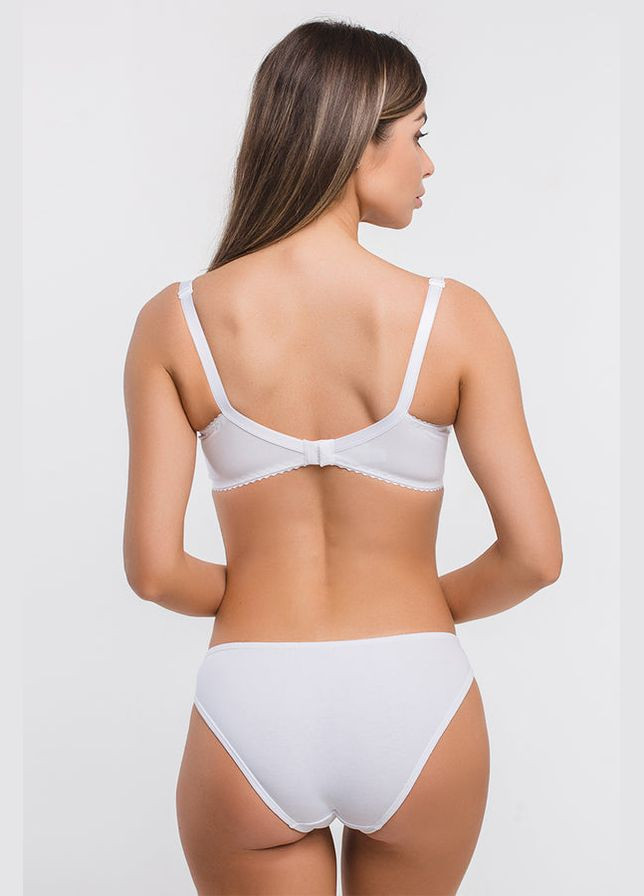 Білий бюстгальтер для мам Мамин Дім з кісточками бавовна, поліестер, еластан