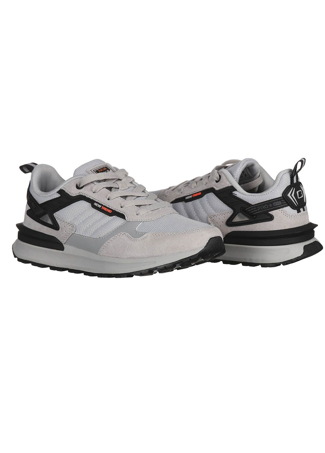 Жіночі кросівки із текстиля спортивні Baas сірі демісезони (327367136)