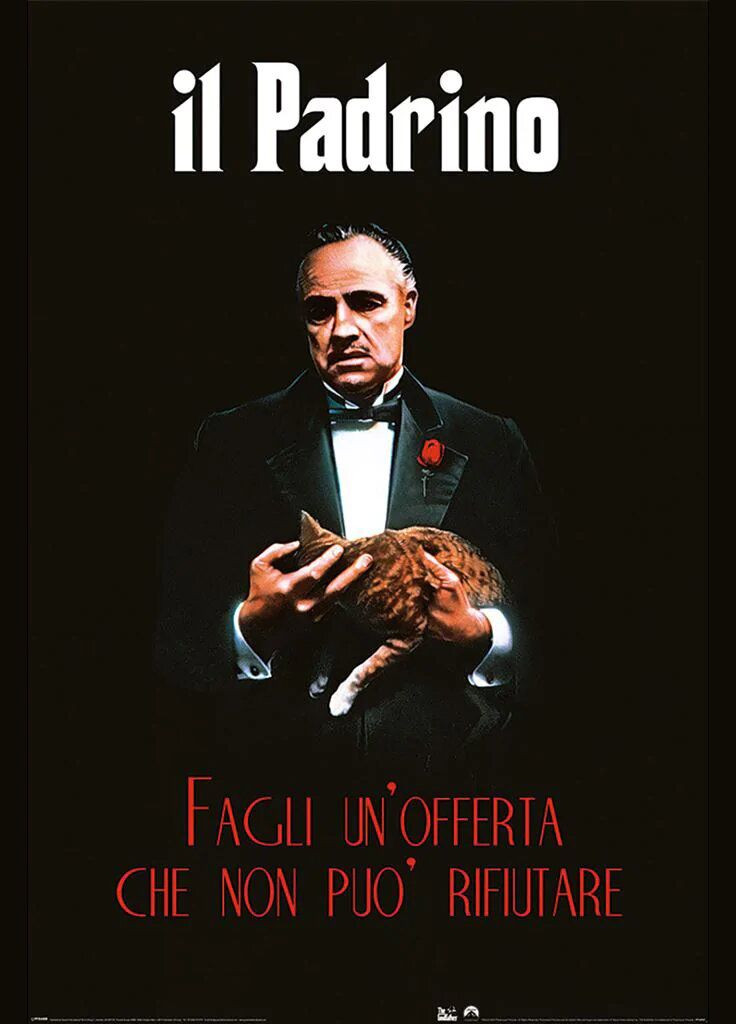 Постер плакат "Хрещений Батько" 61x91.5см (ps-103781) Pyramid International (334326176)