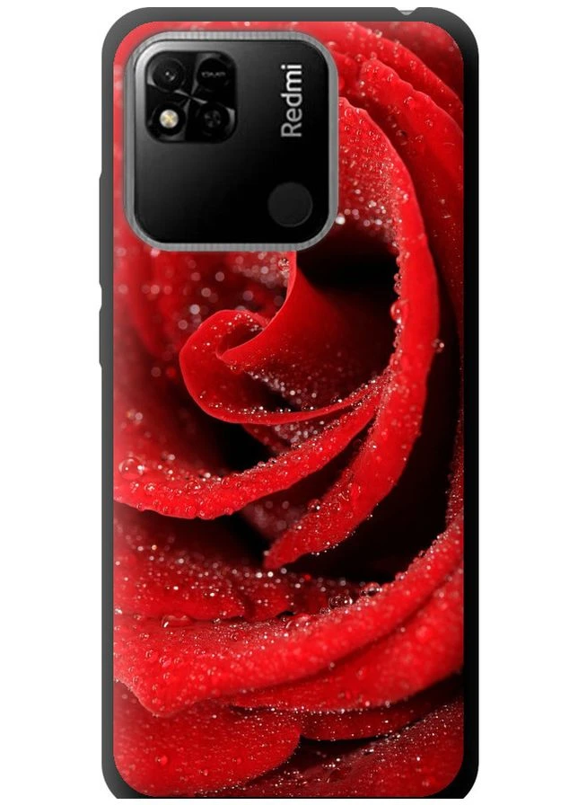 TPU чохол 'Червона троянда' для Endorphone Xiaomi Redmi 10A (378335752)