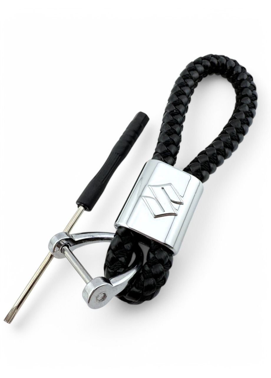 Брелок кожаный косичка Suzuki (354698377)