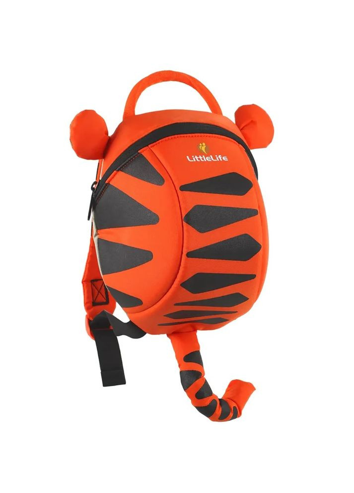 Рюкзак Little Life Animal Toddler Черный Оранжевый LittleLife (280946674)