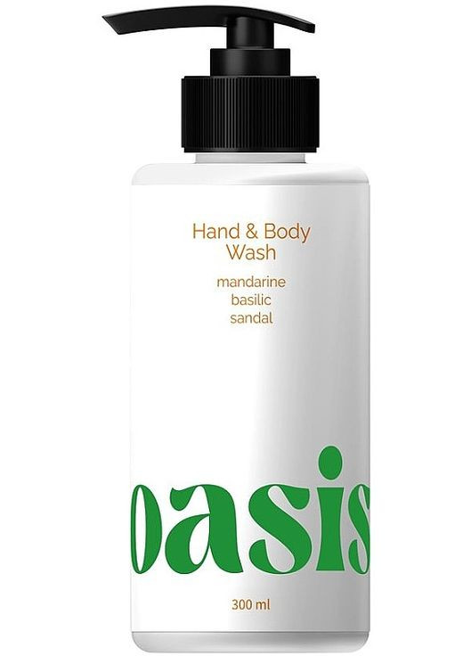 Парфюмерный гель для душа "Aqua Allegoria Mandarine Basilic" Hand&Body Wash 300ml (1468862-33079915) Oasis (368634997)