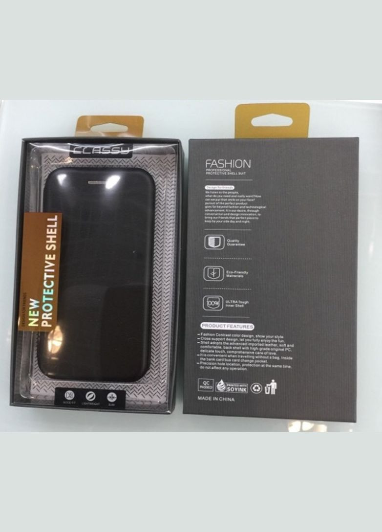 Кожаный чехол-книжка Classy для Xiaomi Redmi 5 Plus / Redmi Note 5 (SC) Black No Brand (345561330)