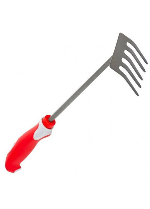 Грабли садовые 335 мм*85 мм FT-0032 Грабли усадебные 5 зубьев с комбинированной рукояткой No Brand (333943782)